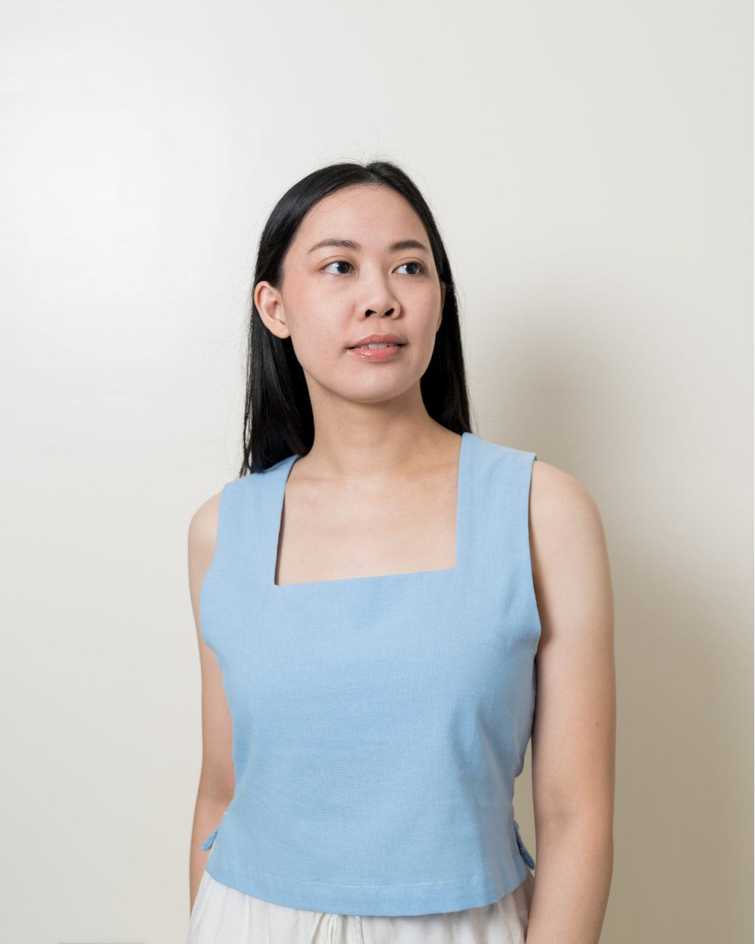 The Reversible Top - Dream Blue