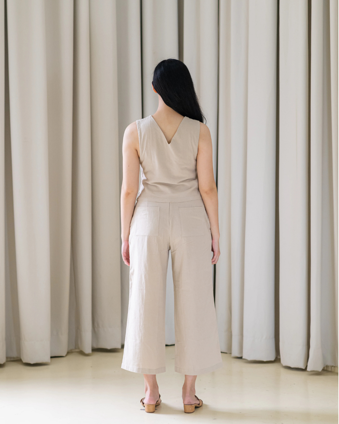 The Relaxed Pants - Natural