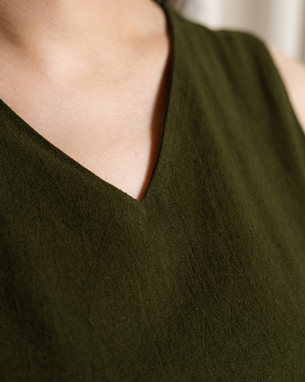 The Reversible Top - Moss