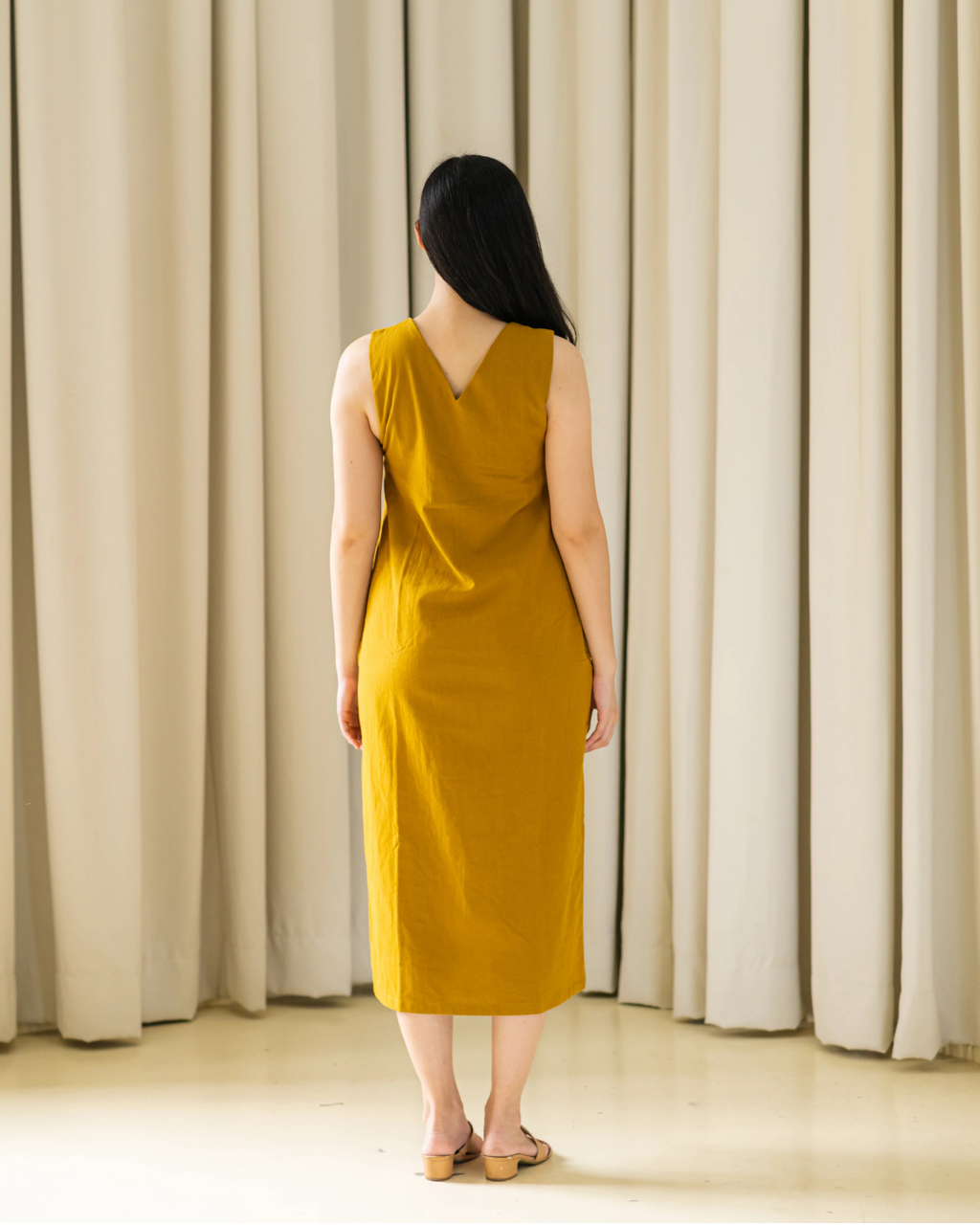 The Reversible Dress - Honey