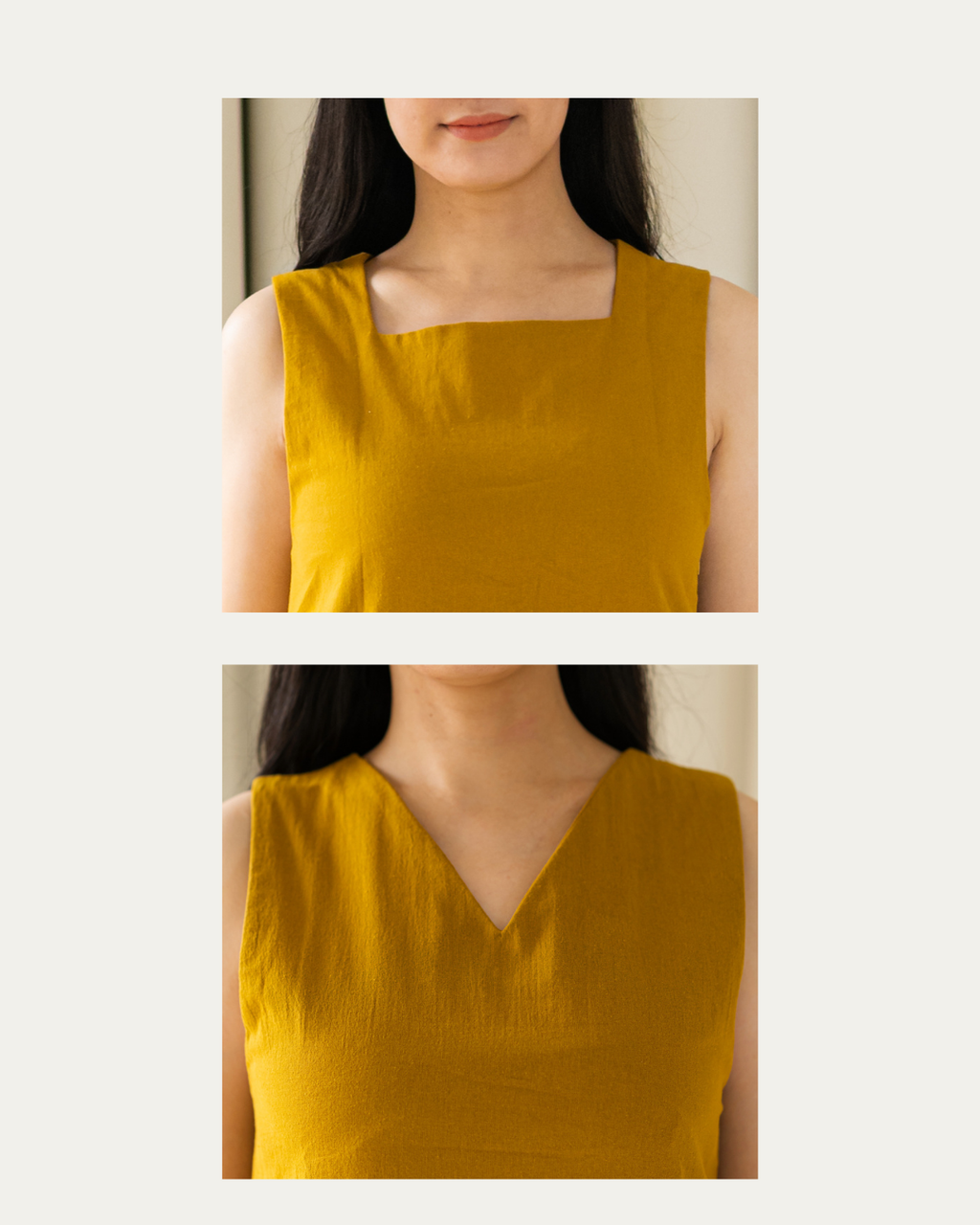 The Reversible Dress - Honey